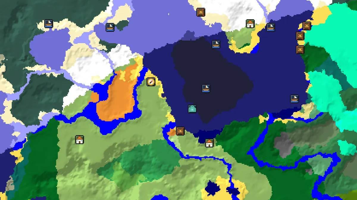 Ocean monument finder for seed 1899054182715518452 with a monument, a shipwreck and buried treasure close to spawn