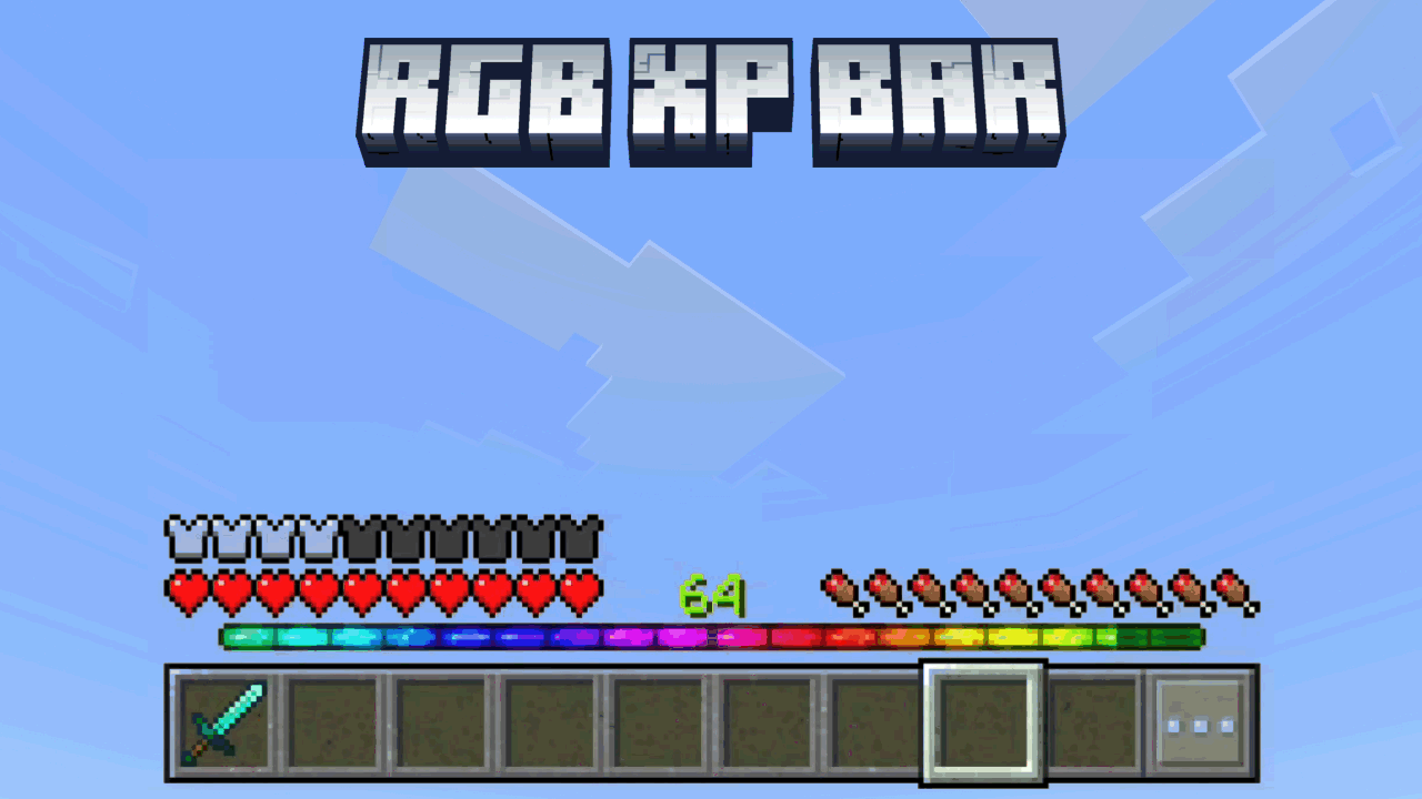 RGB XP Bar screenshot 1 of 3
