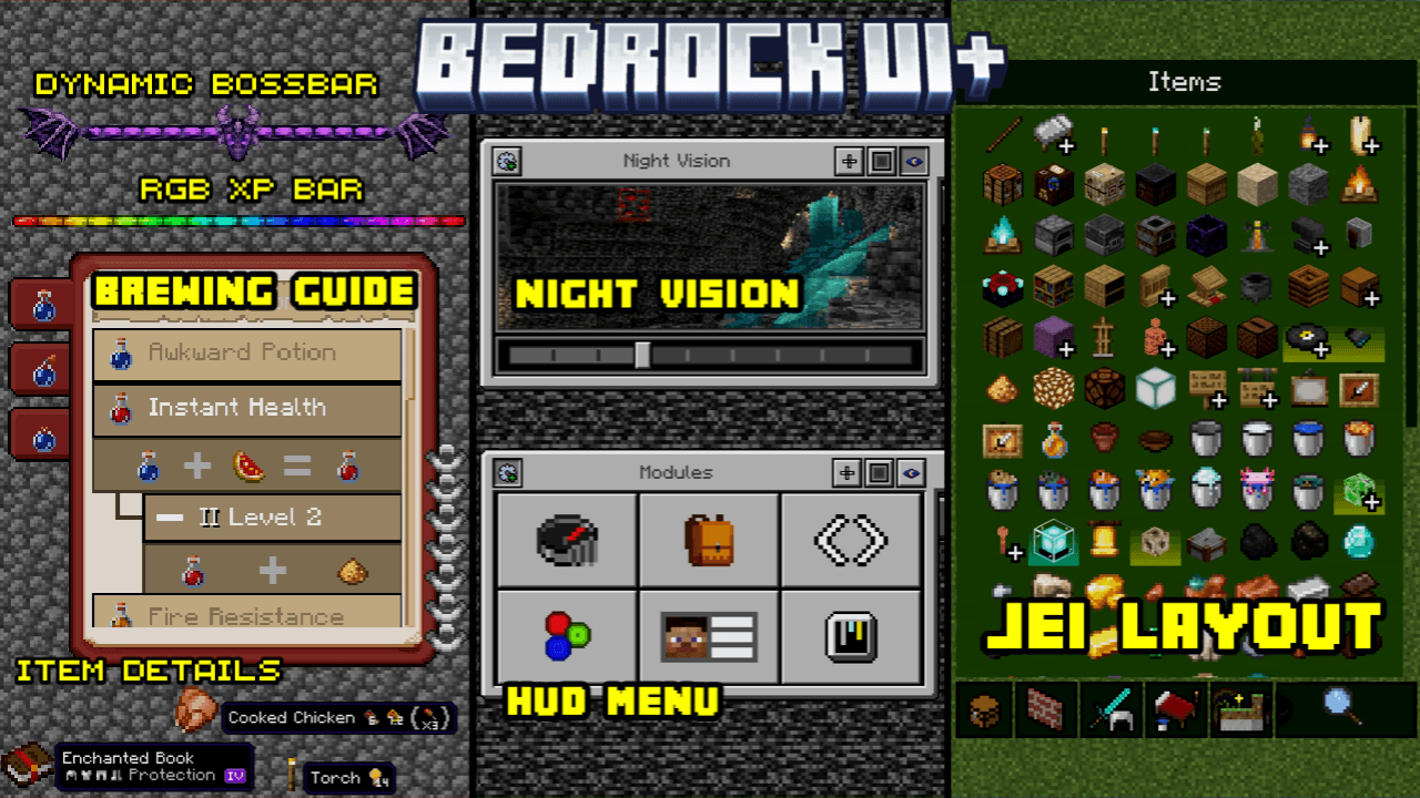 Bedrock UI+ screenshot 1 of 12