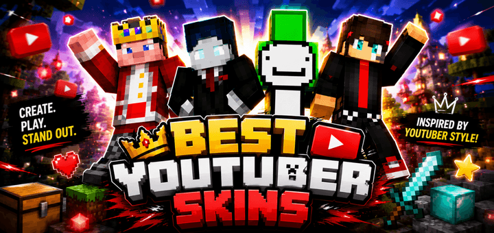 Best Youtuber Skins screenshot 1 of 6