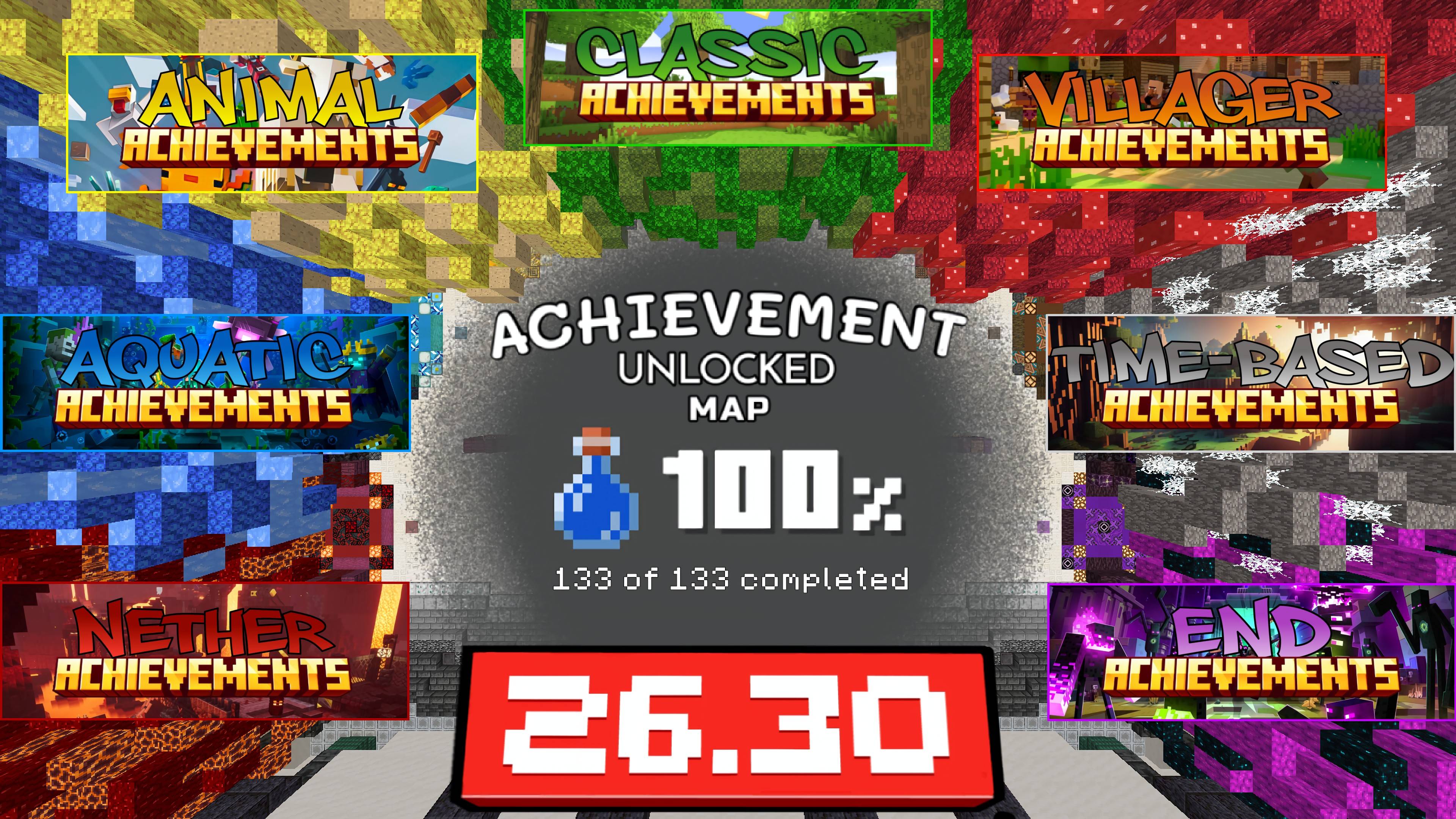 Achievement Unlocked Map 26.30 - Easily and Quickly All Achievements Completed screenshot 1 of 12