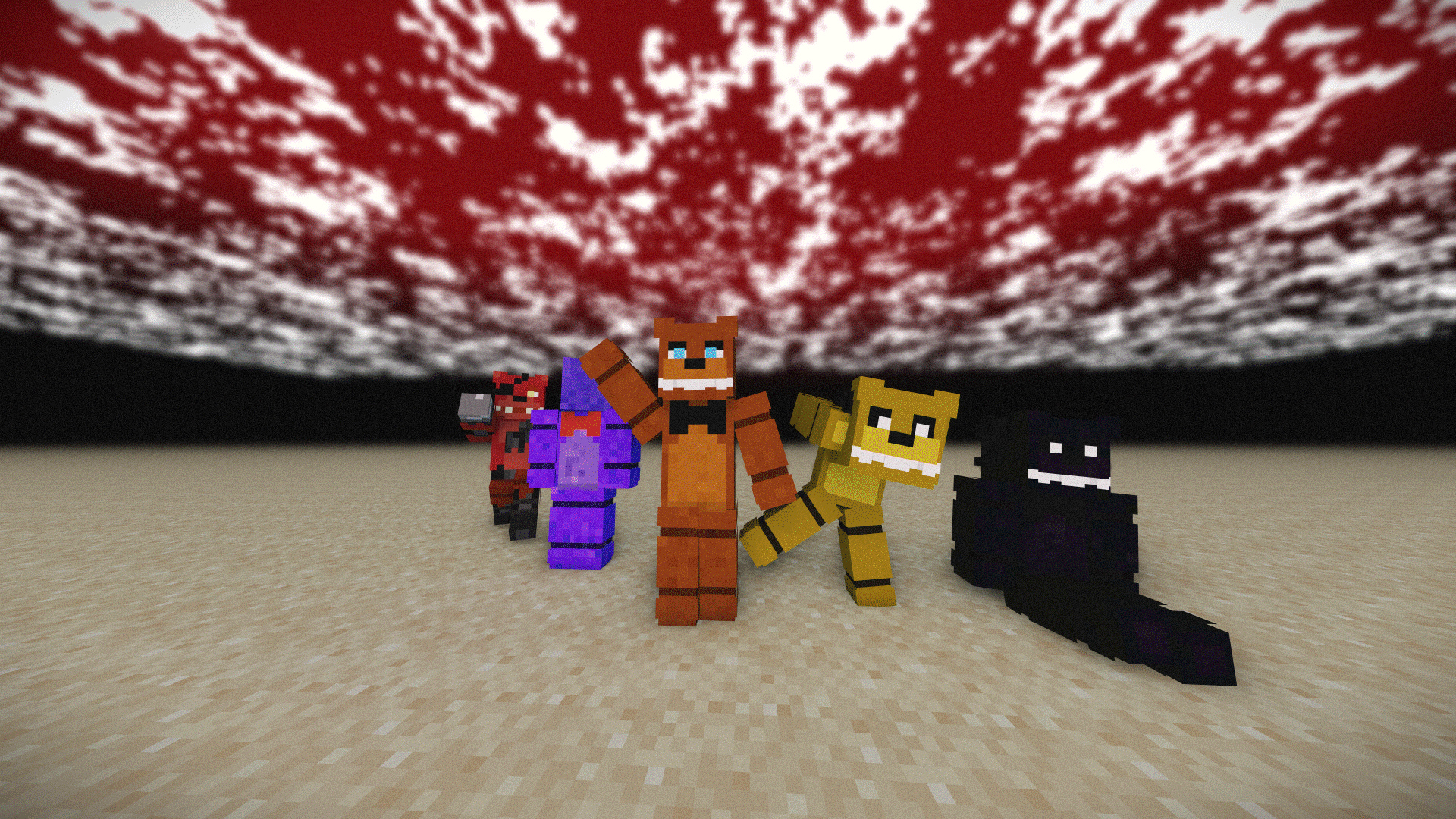 FNAF Protocol Skin-Pack v2 screenshot 1 of 1