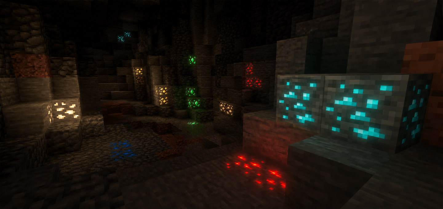 Glowing Ores | Vibrant Visuals screenshot 1 of 3
