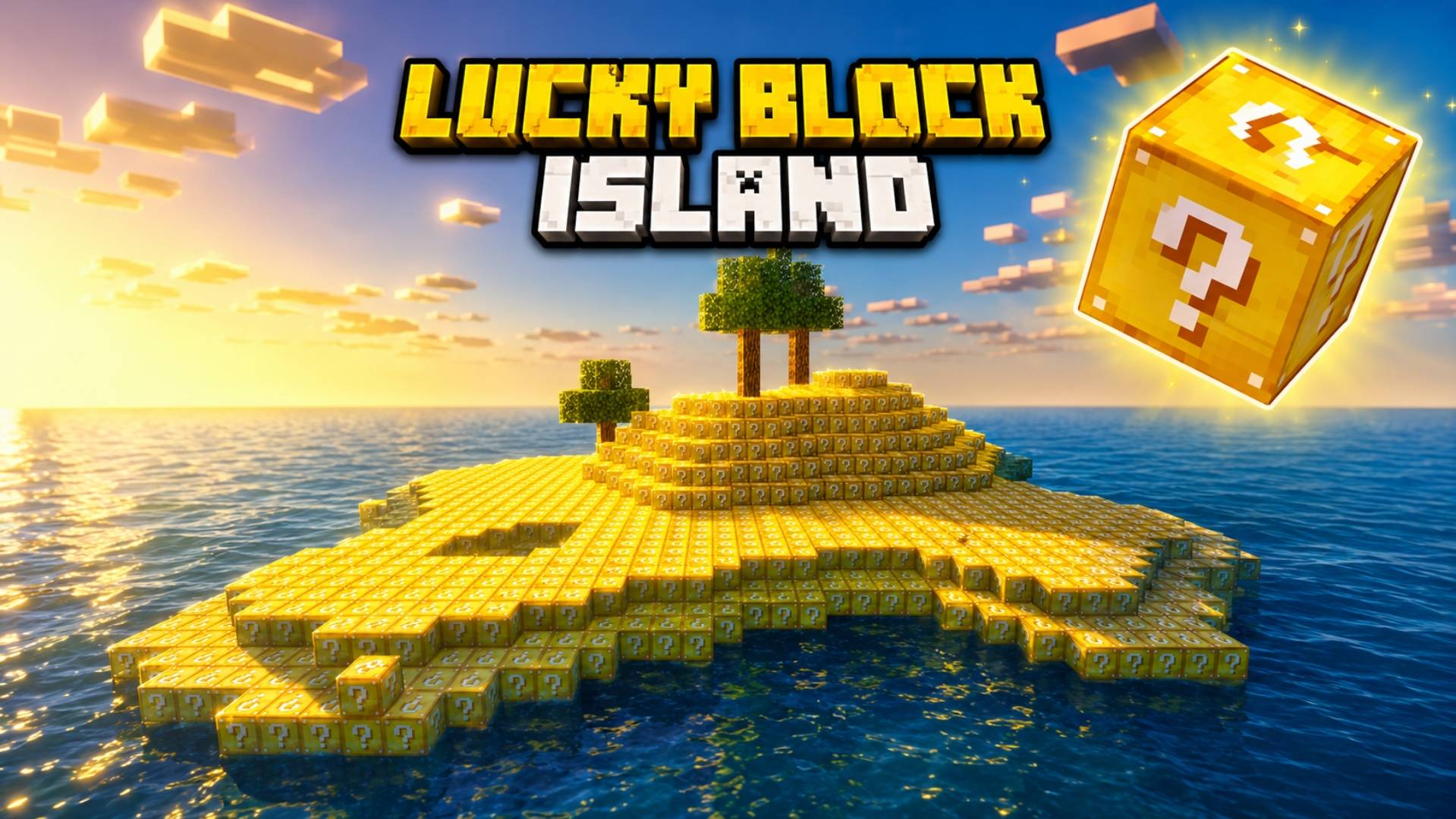 Lucky block Survival Island screenshot 1 of 5