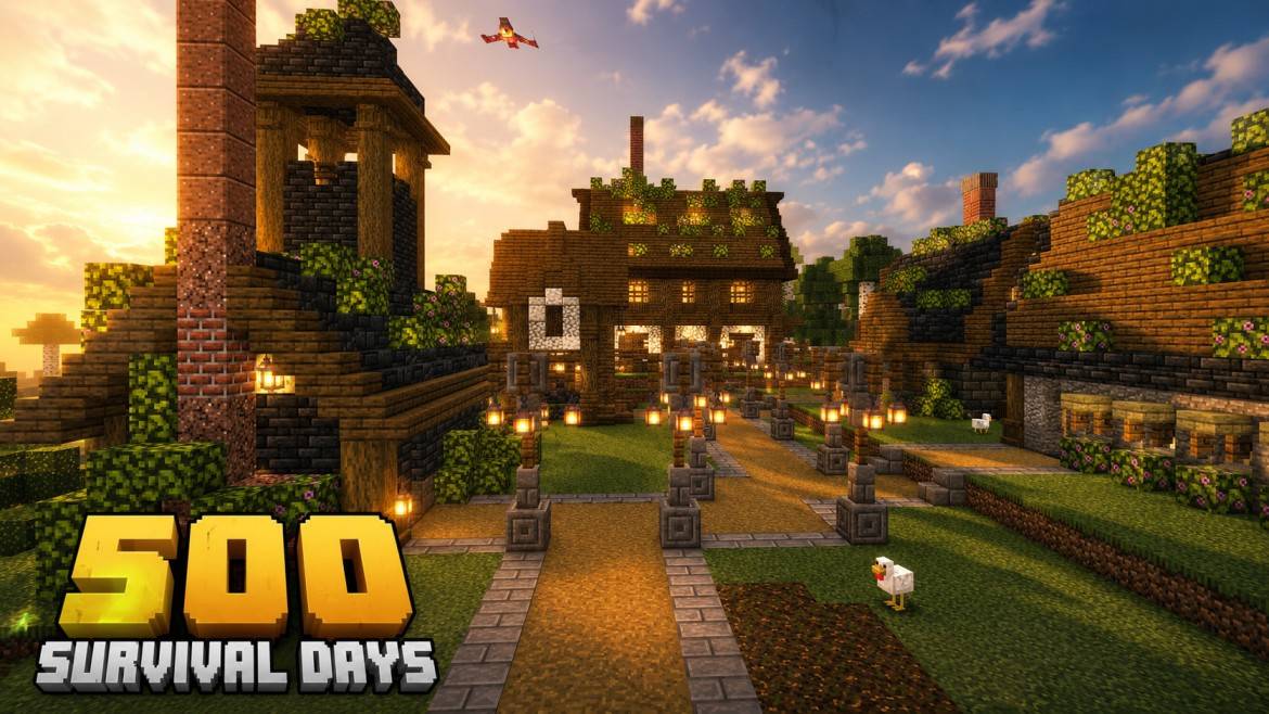 ๐ 500 Days survival world (achievement friendly) screenshot 1 of 12