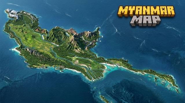 Myanmar Map By M_Crafter screenshot 1 of 8