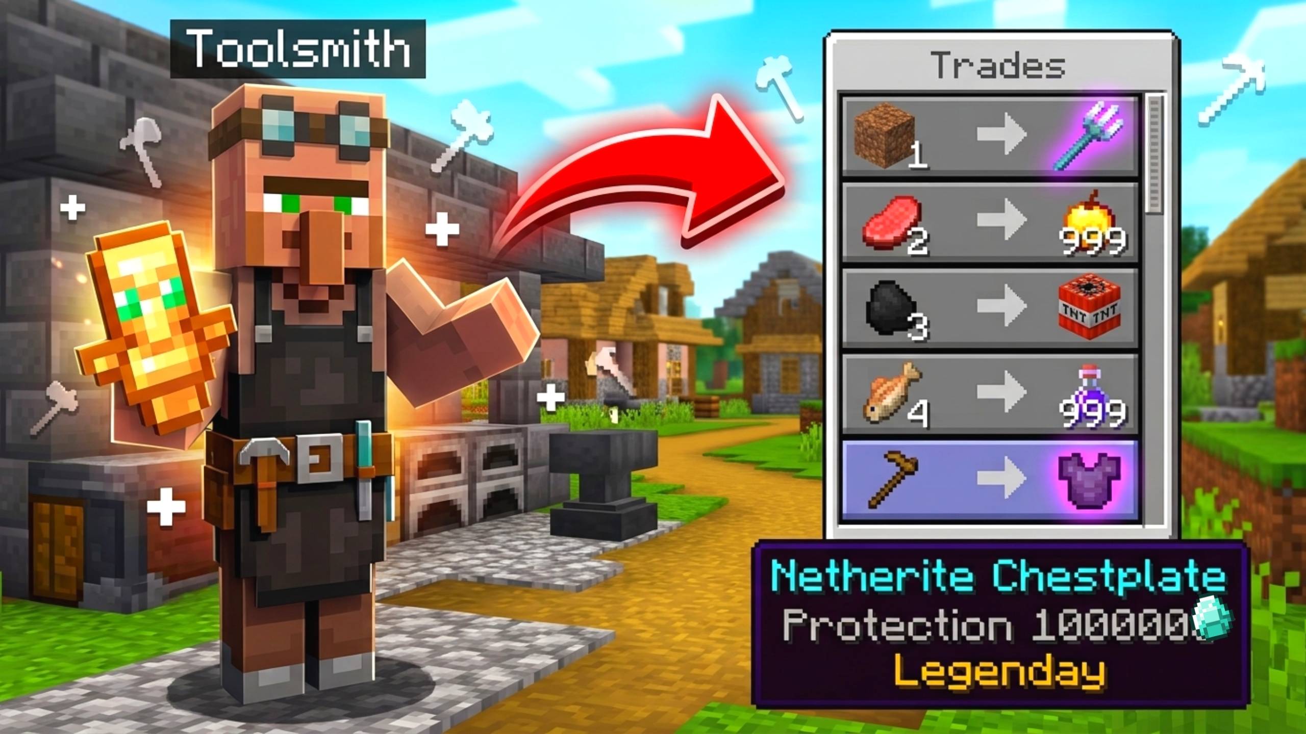 Villagers Trades Are Super OP ! screenshot 1 of 1