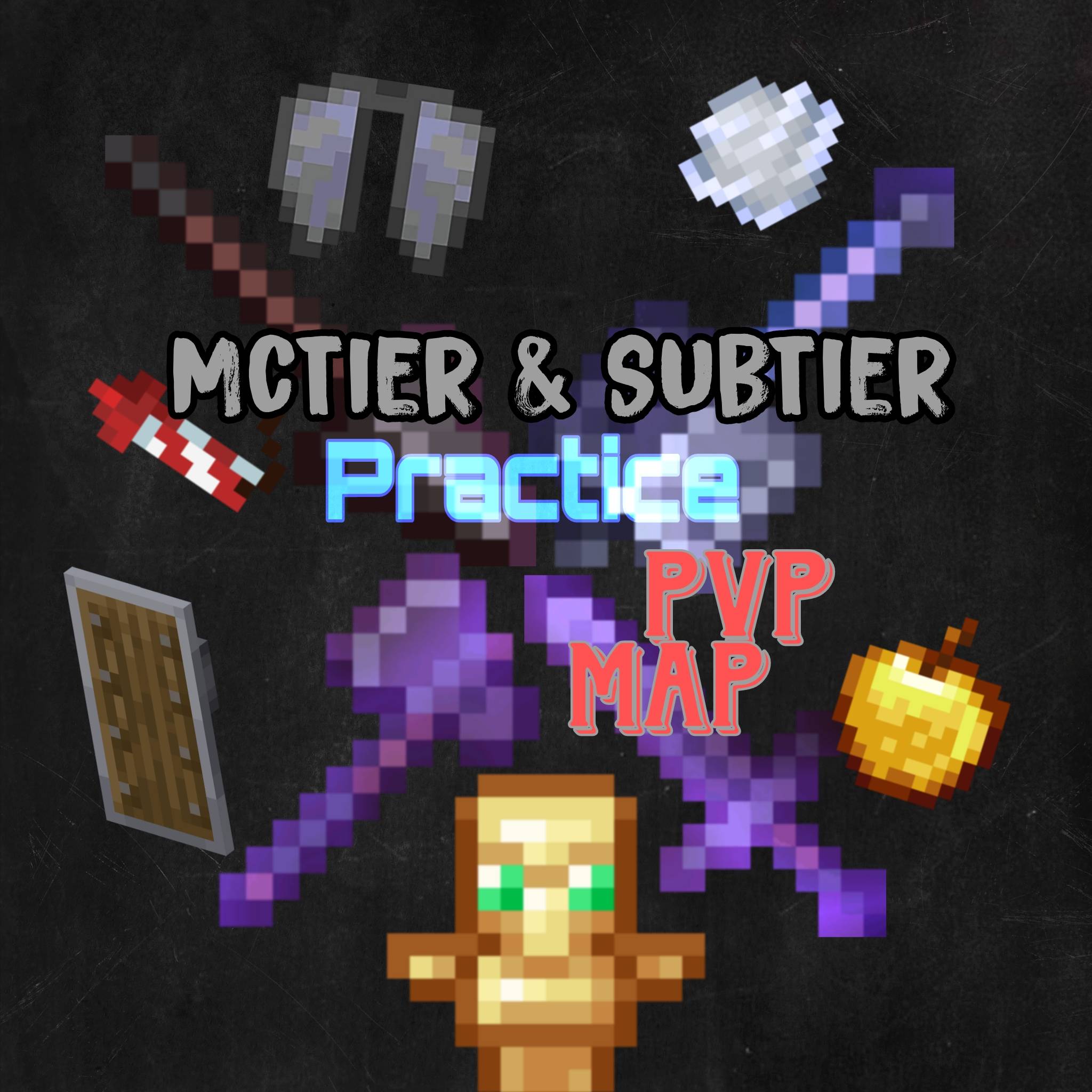 MCtier pvp Practice Map | V2.1: 1v1, 2v2 update screenshot 1 of 12