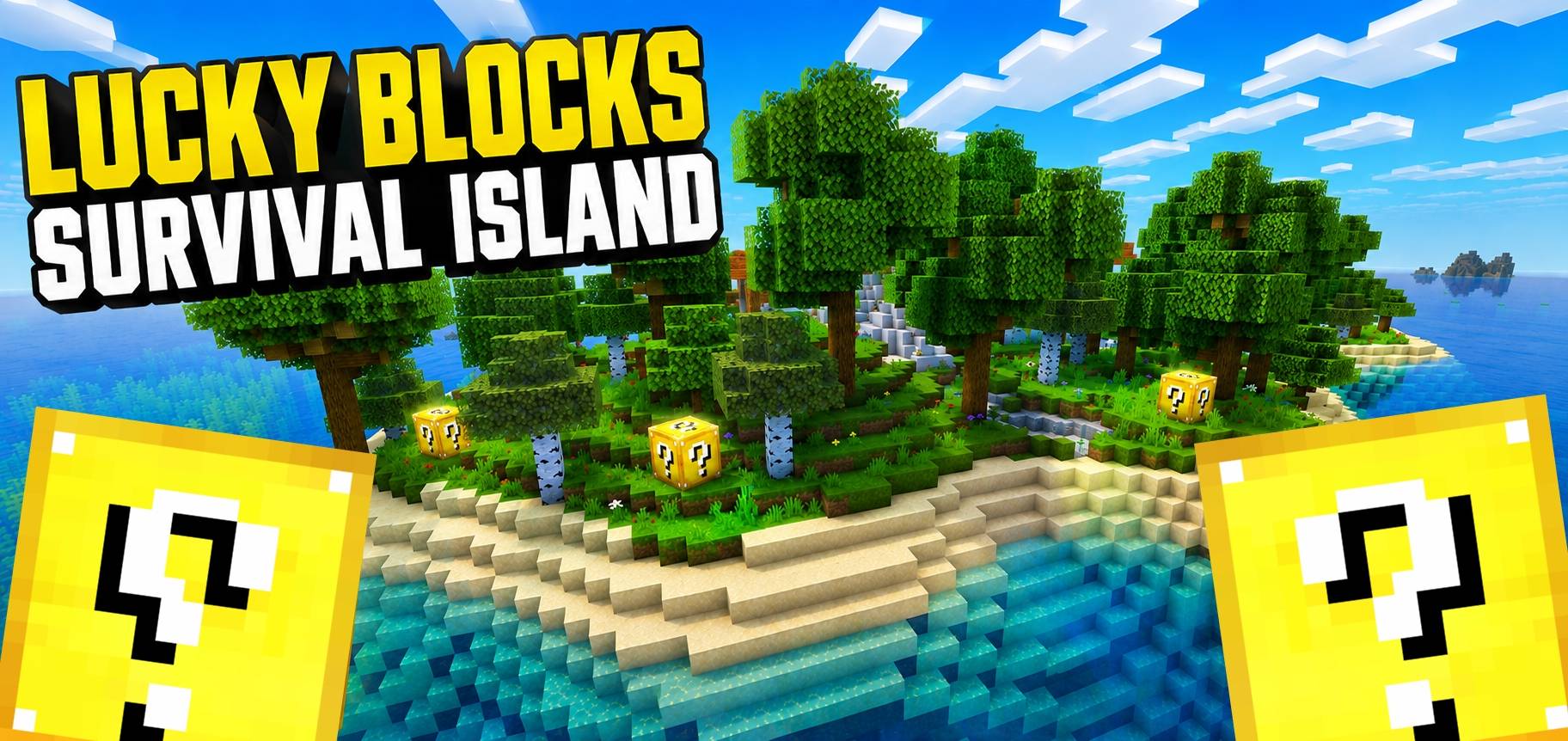 Lucky Blocks Survival Island screenshot 1 of 4