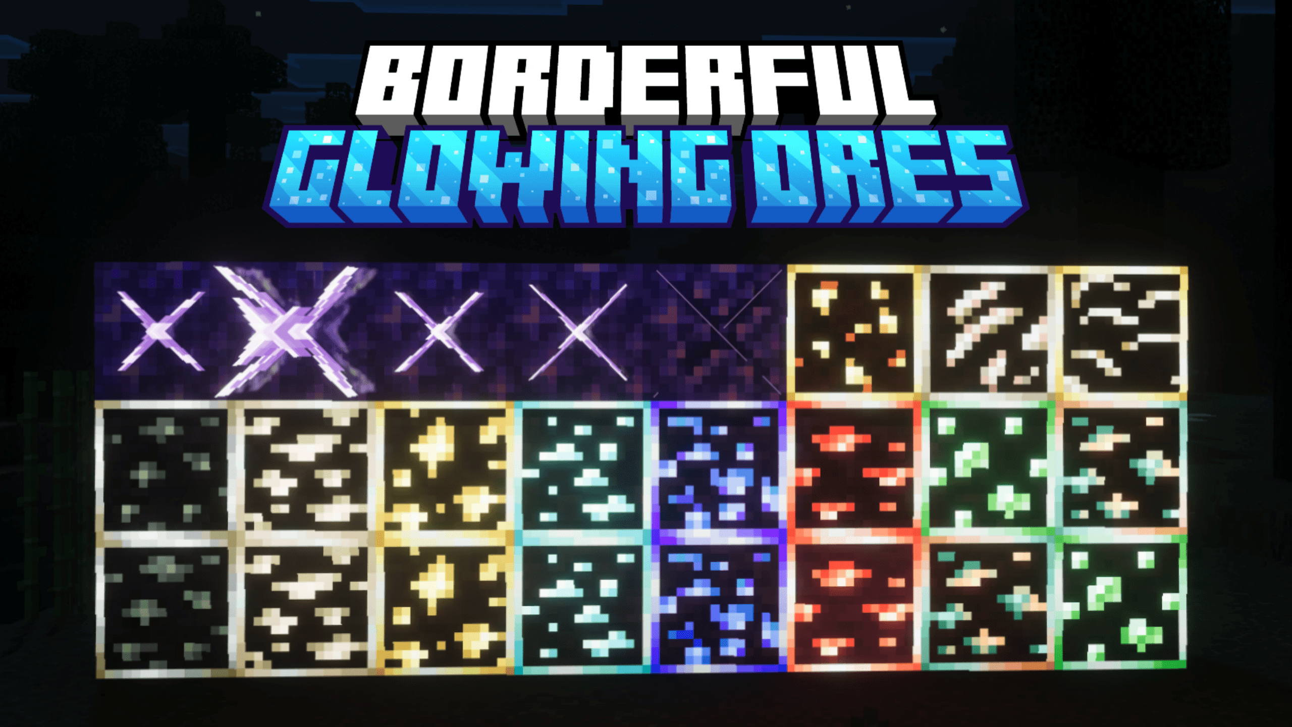 Borderful Glowing Ores screenshot 1 of 7