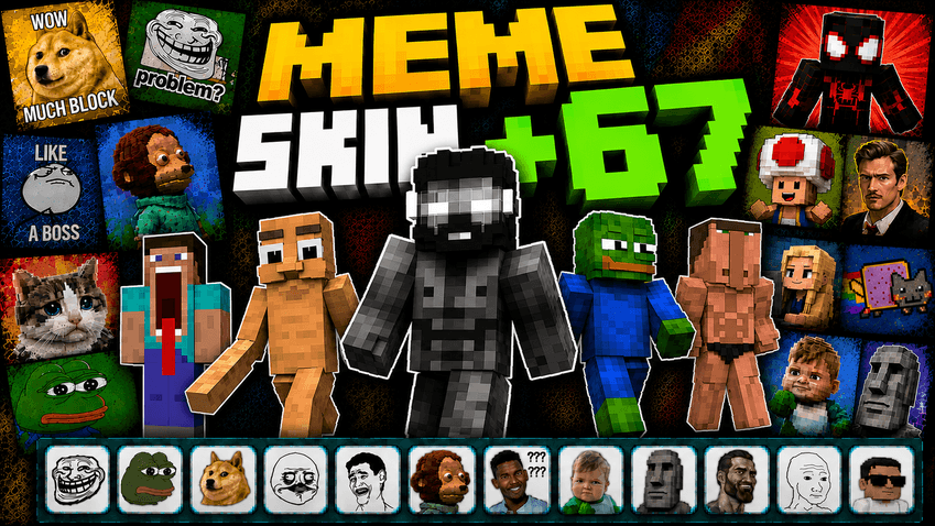 Best Meme Skin +67 Funny screenshot 1 of 9