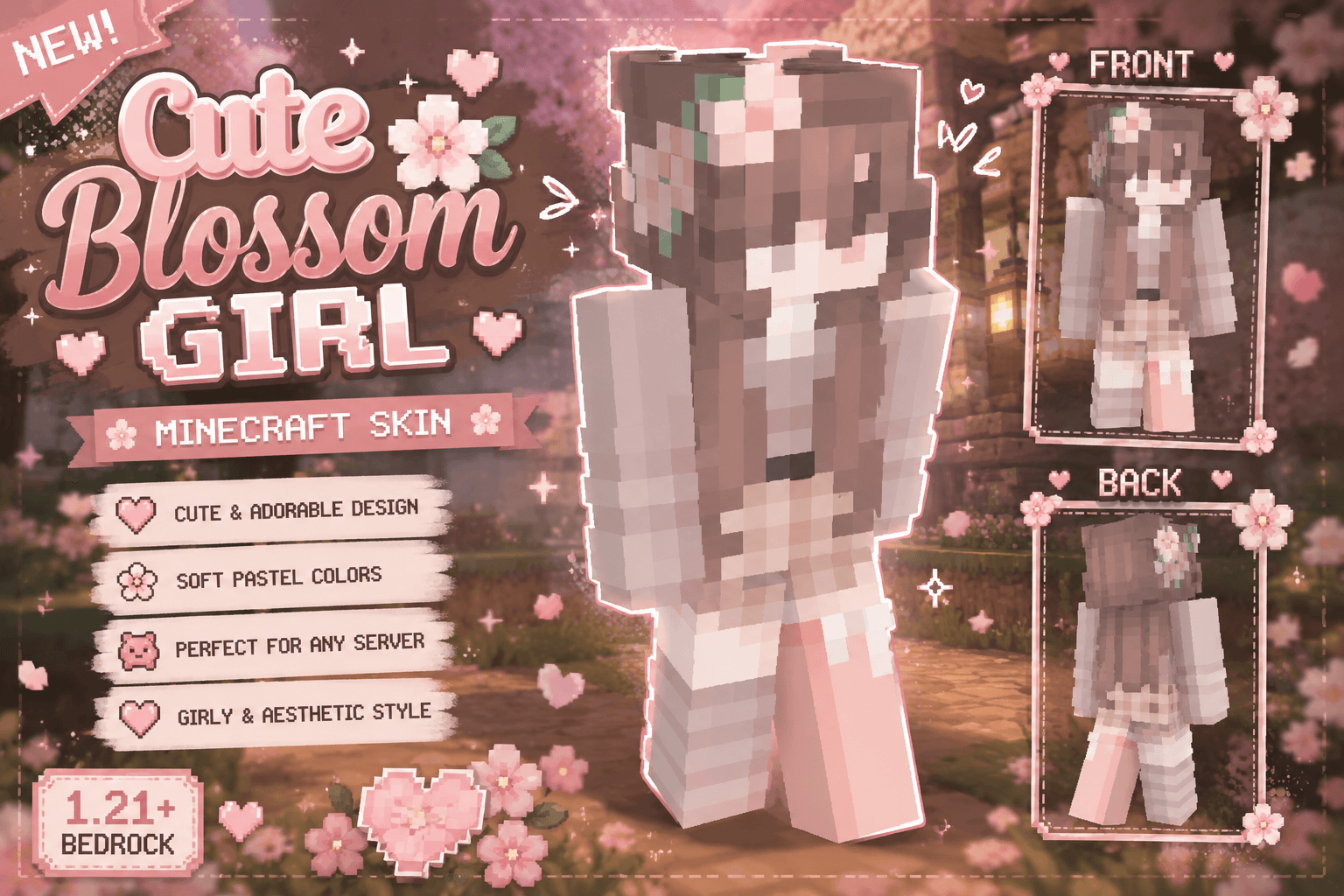 Cute Blossom Girl screenshot 1 of 2