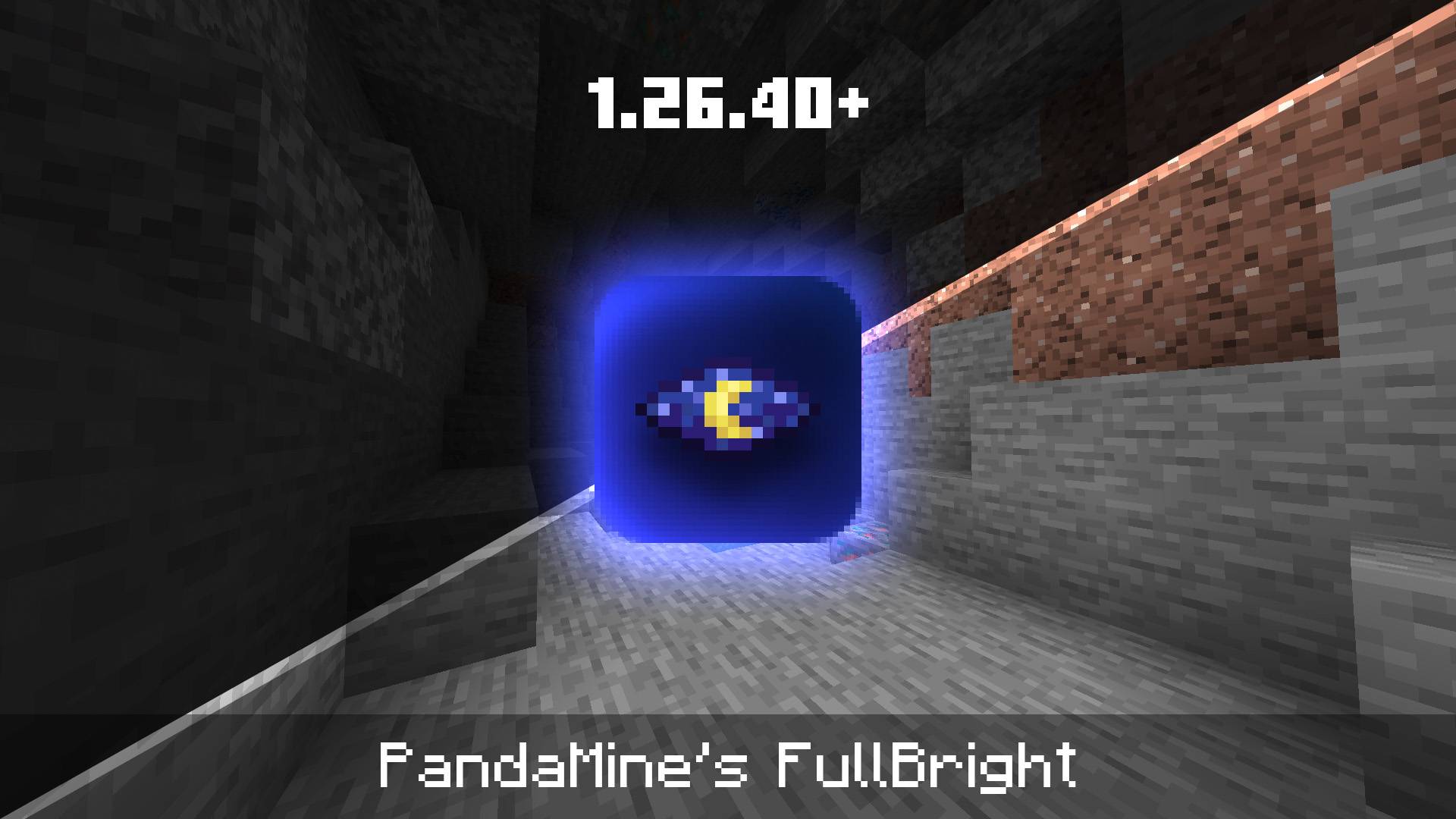 PandaMine's Fullbright (Night Vision) - 1.26 | Achievements Friendly screenshot 1 of 9