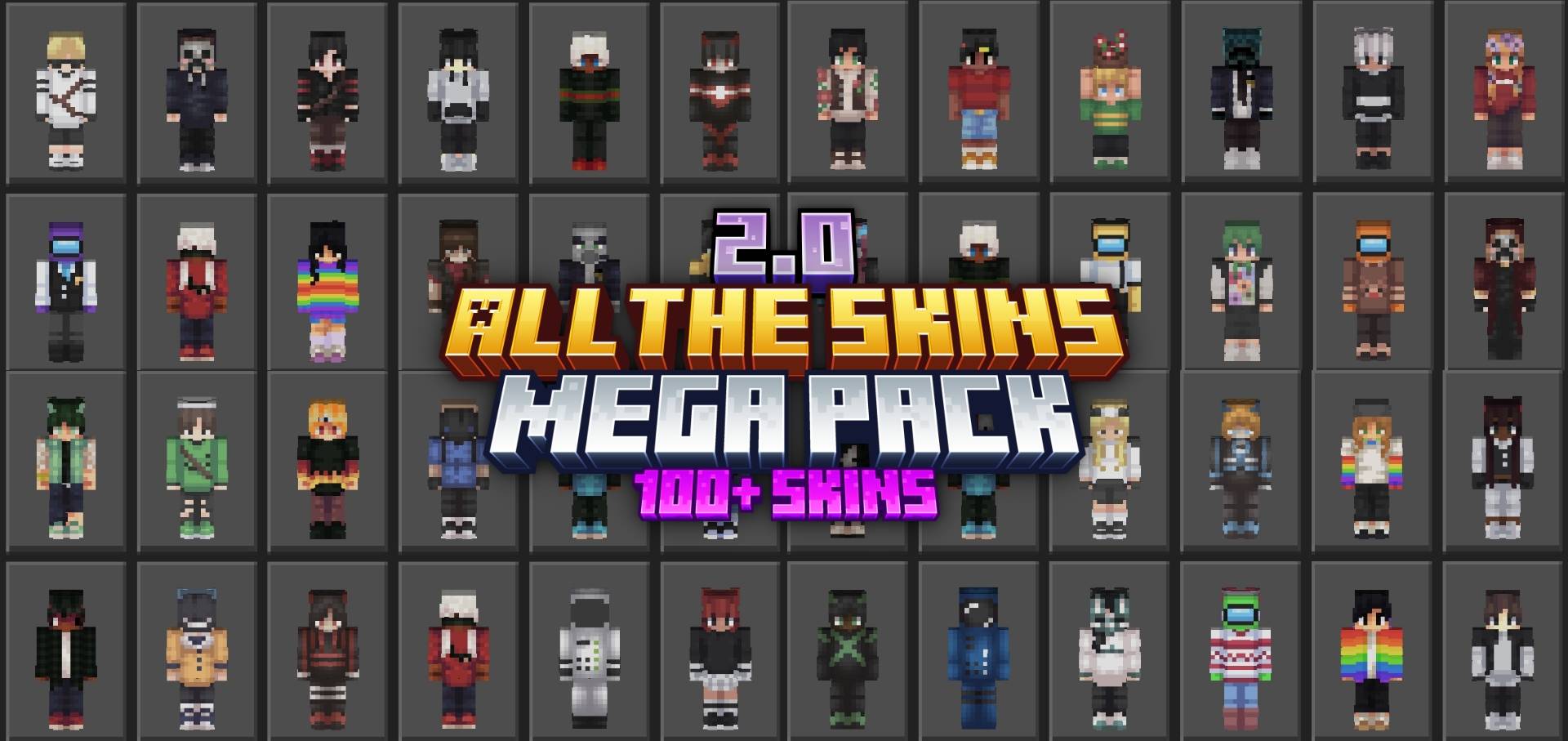All the Skins Part 2 - 100+ Skins MEGA PACK screenshot 1 of 9