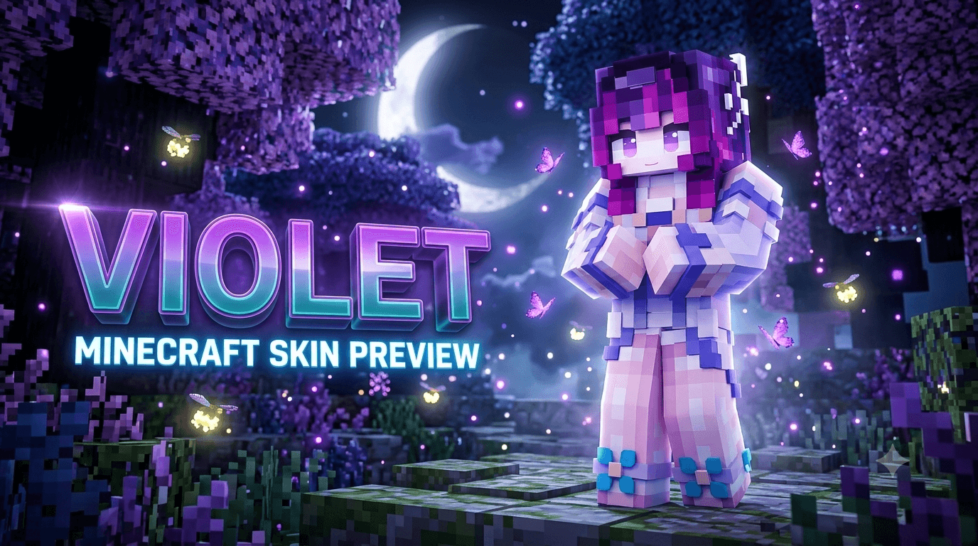 Girl Purple Skin screenshot 1 of 2