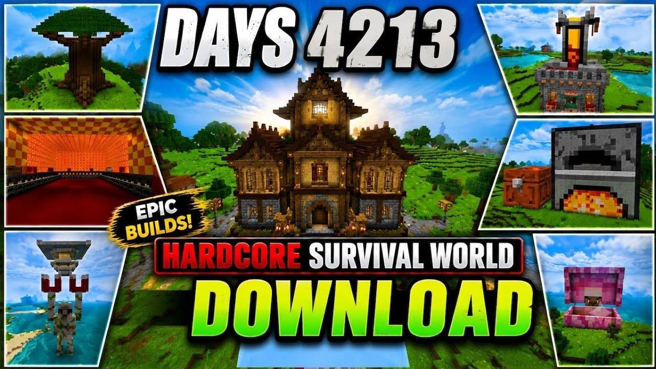 🔥 4213+ Days Hardcore Survival World screenshot 1 of 3