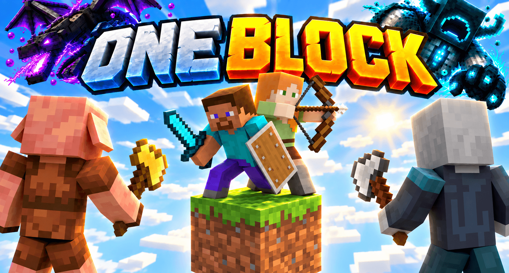One Block - World Adventures (Achievements Friendly) screenshot 1 of 9