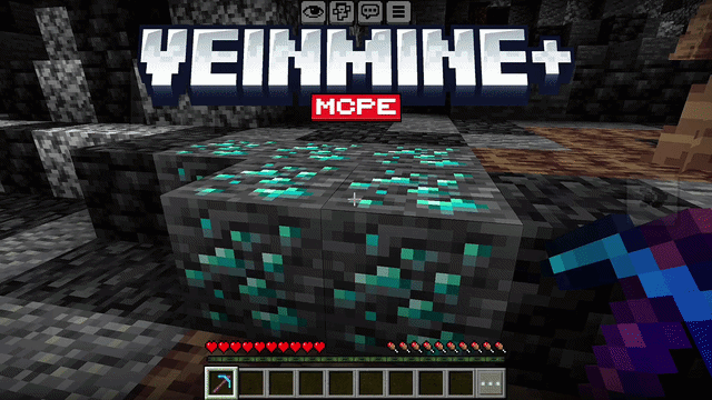 VeinMine+ | Veinminer addon screenshot 1 of 3