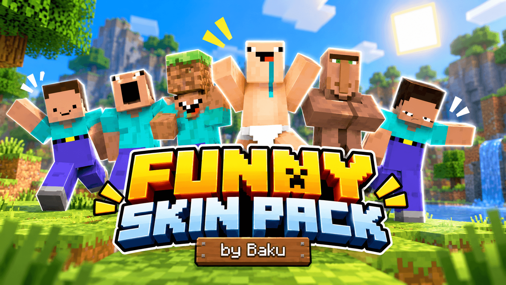 Funny skin pack by baku screenshot 1 of 2