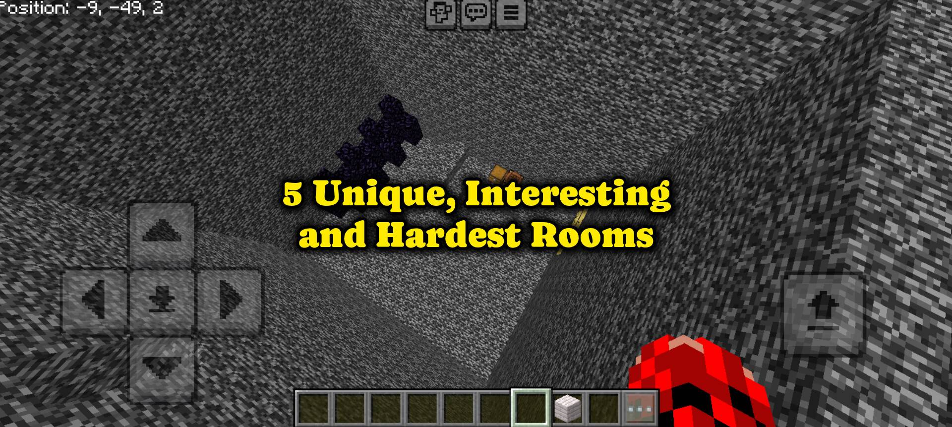 HARDEST BEDROCK ESCAPE ROOMS | BEDROCK PRISON ESCAPE | SAAD MAX WORLD screenshot 1 of 3