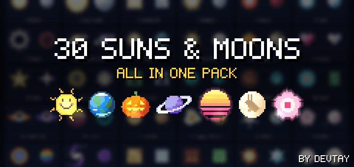 Sun & Moon Pack: 30 Styles screenshot 1 of 2
