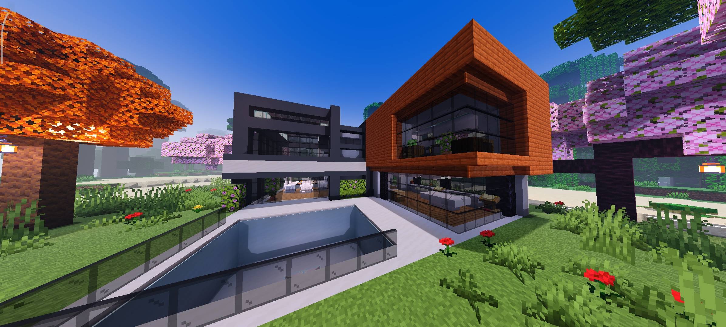 Modern_Mansion_with_Pool_and_Garden screenshot 1 of 8