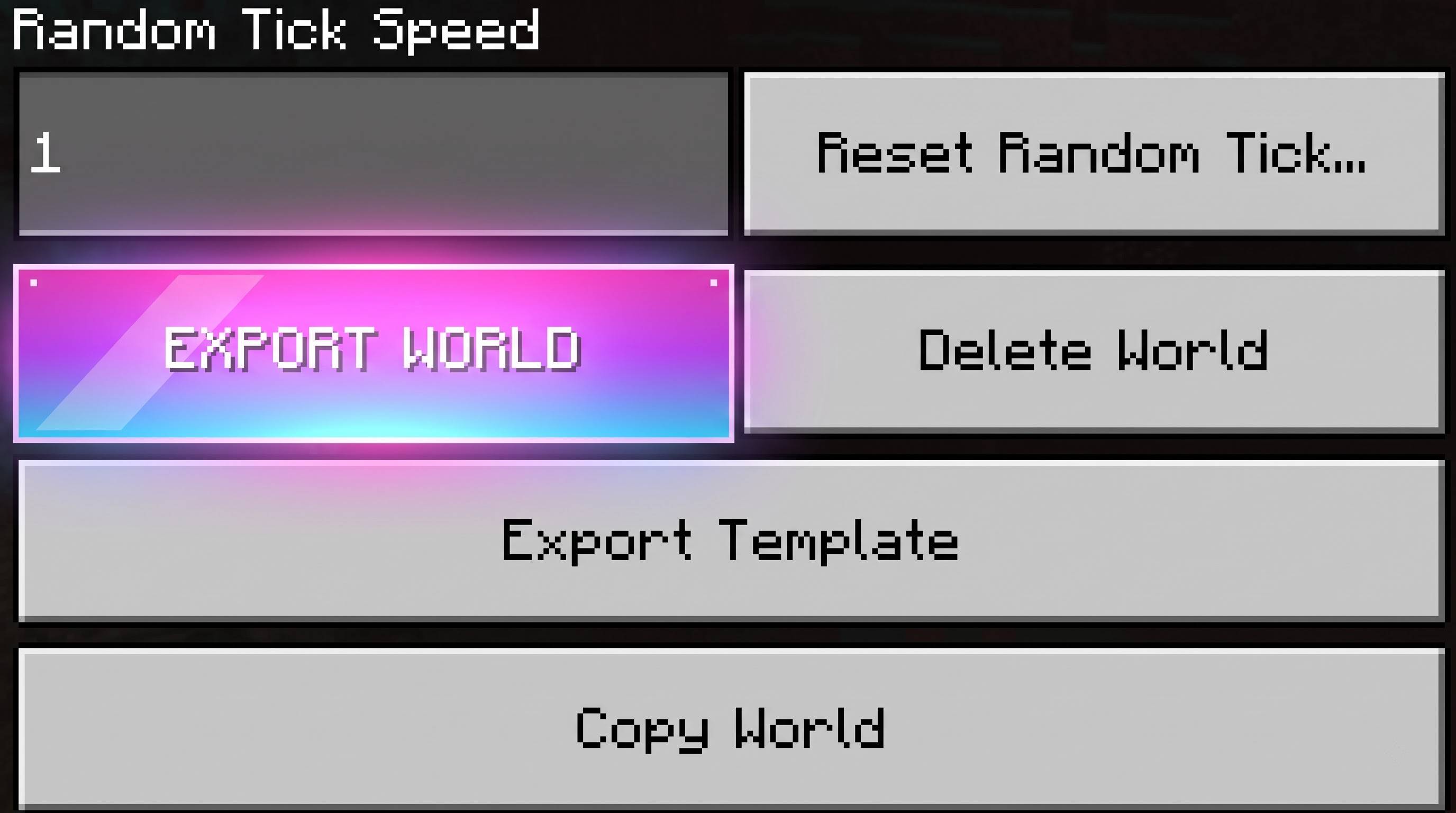 Export Worlds! screenshot 1 of 1