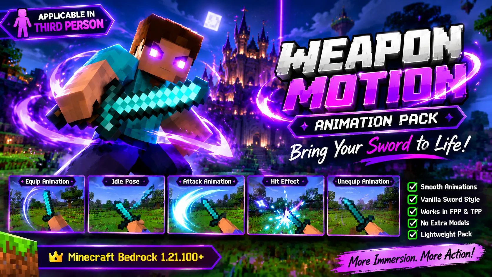 Weapon Motion — Cinematic Sword Animations screenshot 1 of 5