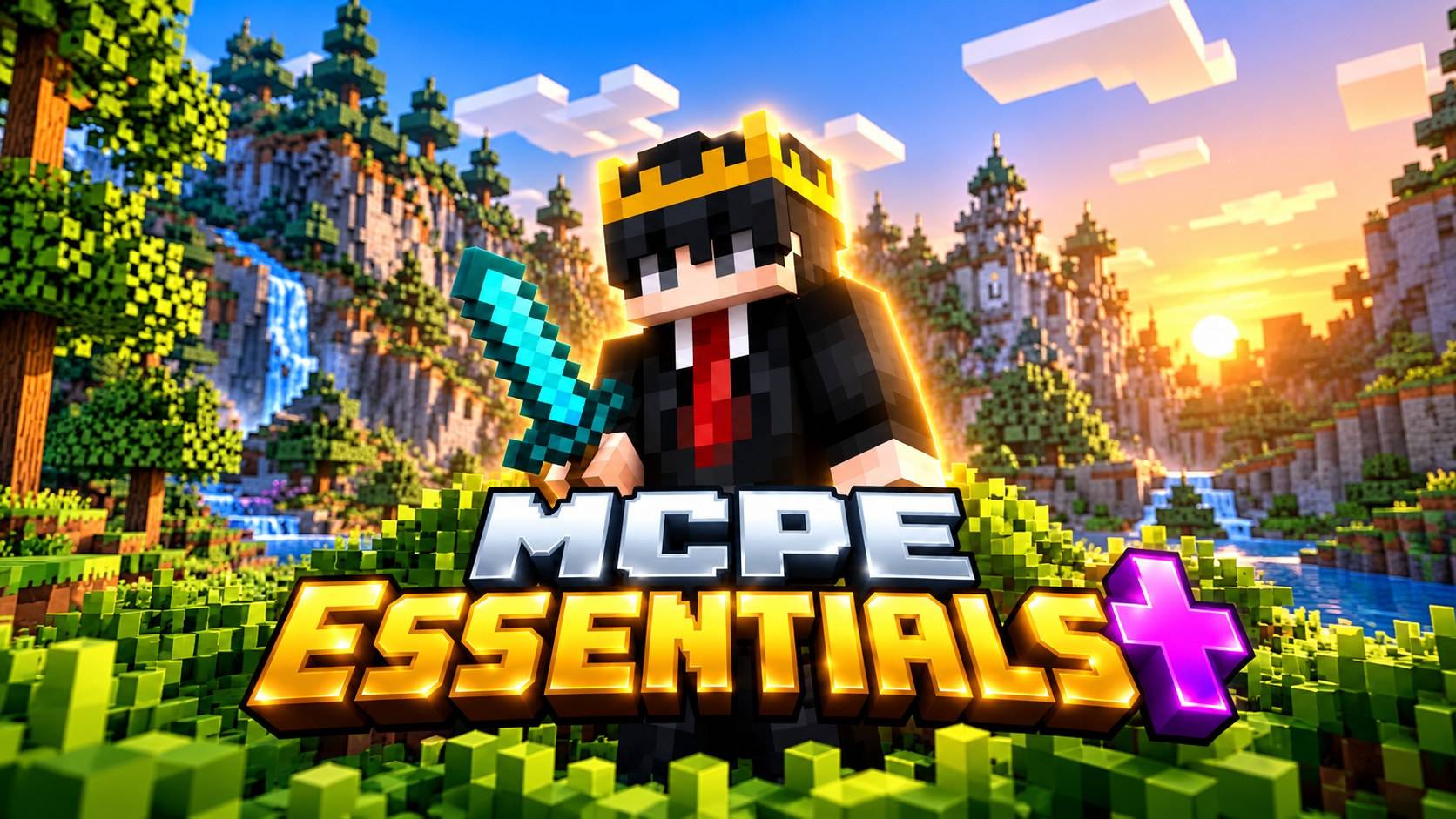 MCPE Essential + | PvP Utility | Better UI screenshot 1 of 9