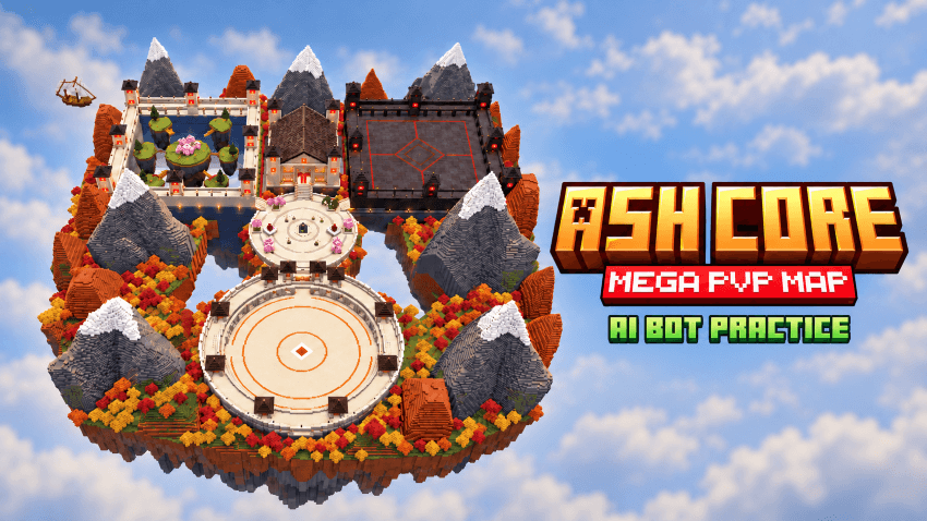 Ash Core Mega PvP Map | All Game Mods | Ai Practice Bot screenshot 1 of 12