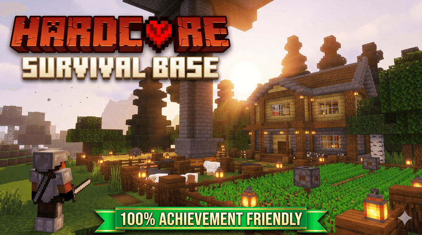 Pure Hardcore Survival World | Achievement Friendly screenshot 1 of 12