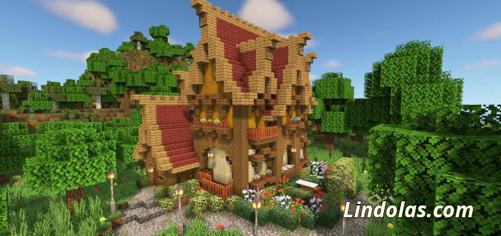 Elven House #4 (Bedrock) screenshot 1 of 7