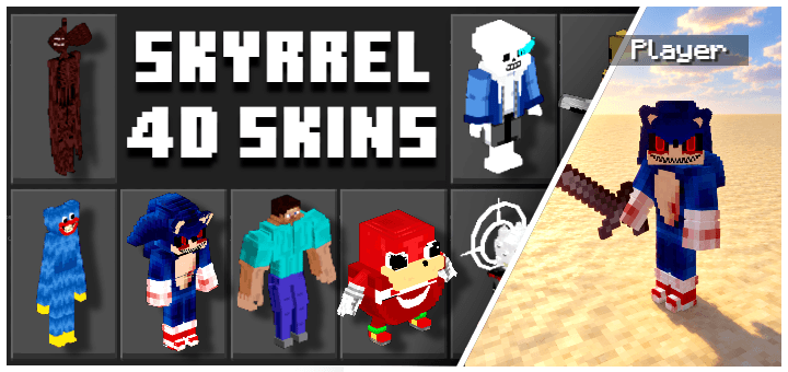 Skyrrel 4D Skin Pack screenshot 1 of 11