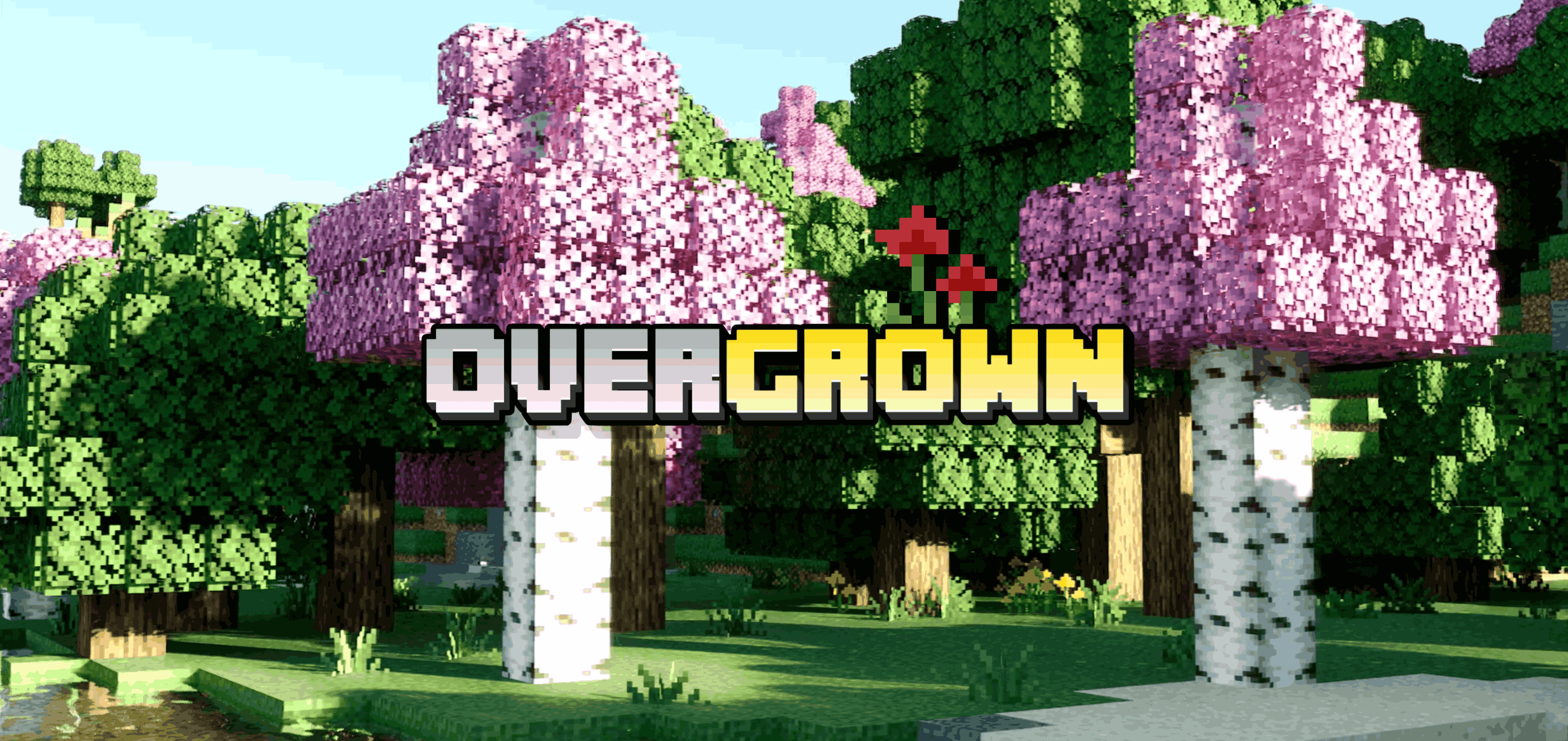 Overgrown |A Nature Overhaul Texture Pack For Bedrock (Rain Update!) screenshot 1 of 11
